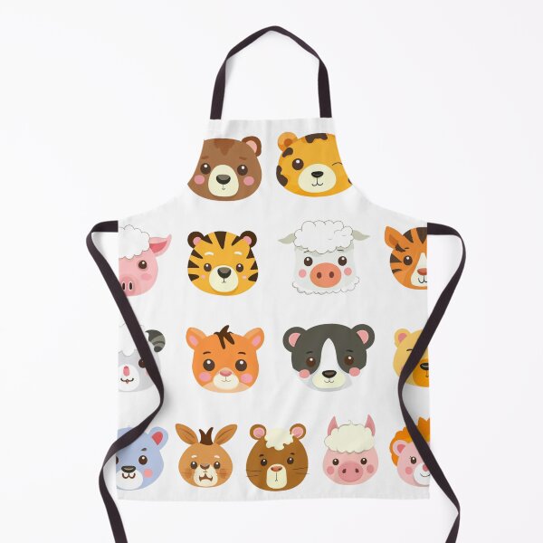 Item preview, Cute Animals Faces designed and sold by NicolasGlowArt.