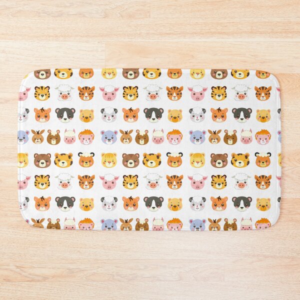 Item preview, Cute Animals Faces designed and sold by NicolasGlowArt.