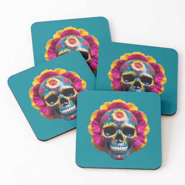 Item preview, colorful skull designed and sold by Javier Arizabalo Garcia.