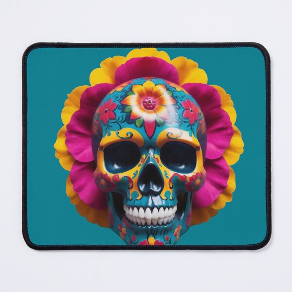 Item preview, colorful skull designed and sold by Javier Arizabalo Garcia.