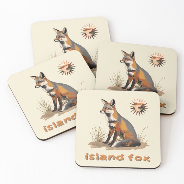 Item preview, Urocyon littoralis Island Fox California Channel Islands wildlife designed and sold by AlchemyColor.