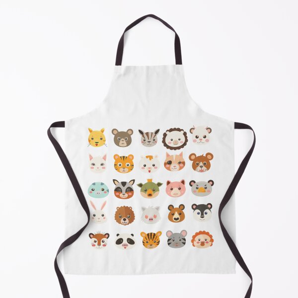 Item preview, Adorable Animals Faces designed and sold by NicolasGlowArt.
