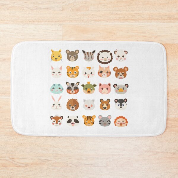 Item preview, Adorable Animals Faces designed and sold by NicolasGlowArt.