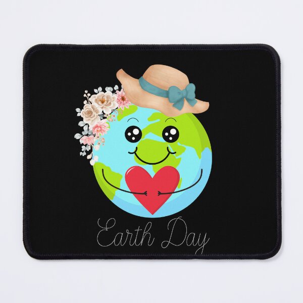 Item preview, Happy Earth Day With Cute Floral Earth Day Men Women Kids designed and sold by BlueGoldArt.