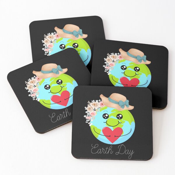 Item preview, Happy Earth Day With Cute Floral Earth Day Men Women Kids designed and sold by BlueGoldArt.