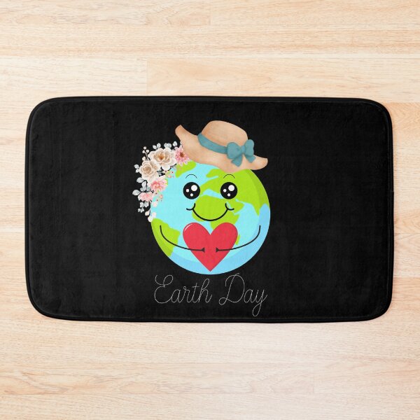 Item preview, Happy Earth Day With Cute Floral Earth Day Men Women Kids designed and sold by BlueGoldArt.