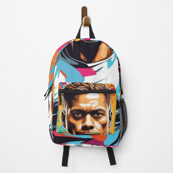 Item preview, Vibrant Strength Abstract Muscle in Splattered Hues designed and sold by ArtComixHaven.