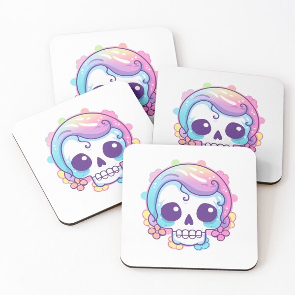 Item preview, Vibrant Skulls: A Charming Spectacle designed and sold by Digitmania1.