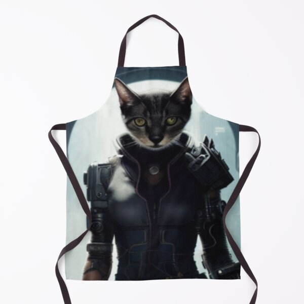 Item preview, Futuristic cat designed and sold by FotoworldEdel.
