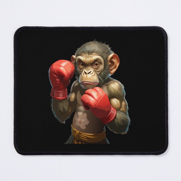 Item preview, A monkey boxing cool martial arts design designed and sold by ReneMM.
