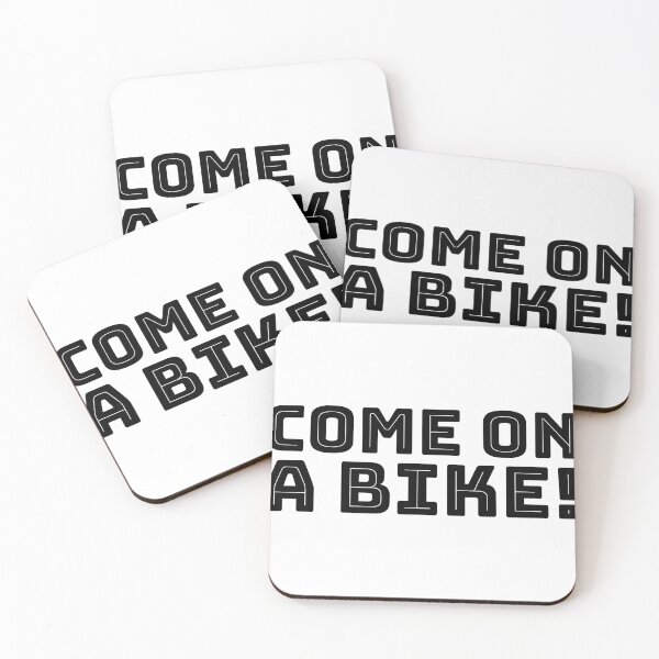 Item preview, Come on a bike! designed and sold by AchromaticM.