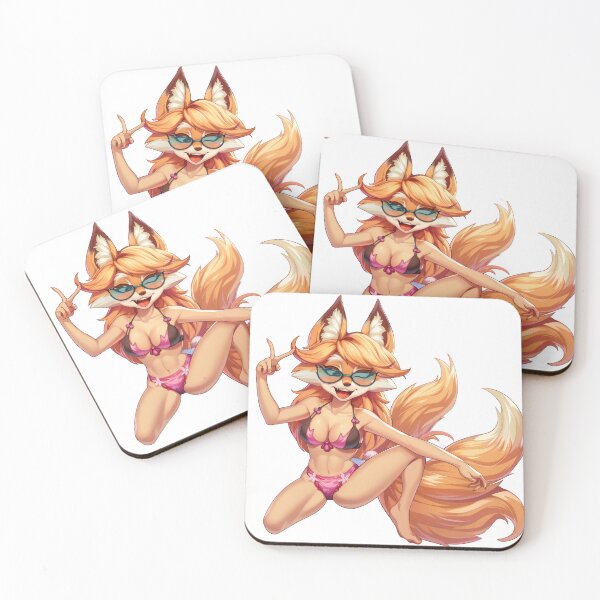 Item preview, funny kitsune designed and sold by DVegas.