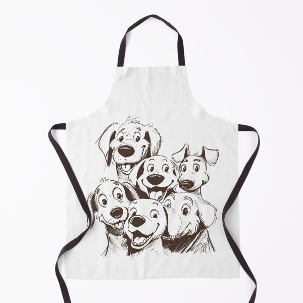 Item preview, Cute Doodle Dogs designed and sold by NicolasGlowArt.