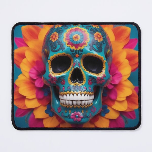 Item preview, colorful skull designed and sold by Javier Arizabalo Garcia.