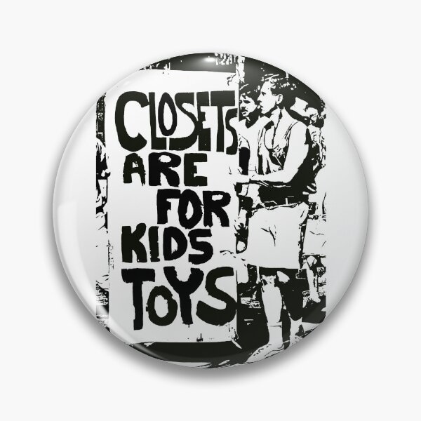 Item preview, CLOSETS ARE FOR KIDS TOYS - TORONTO PRIDE VINTAGE designed and sold by TREVORSNEWEST.