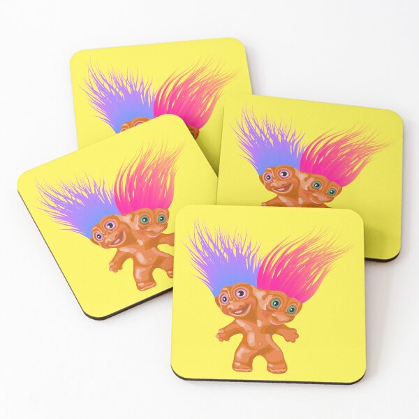 Item preview, Two-Headed Troll doll designed and sold by hellomalcolm.