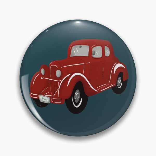 Artikelvorschau, Rote Retro-Auto-Cliparts für alle Produkte in Ihrem Leben entworfen und verkauft von SunbeamMoon111.