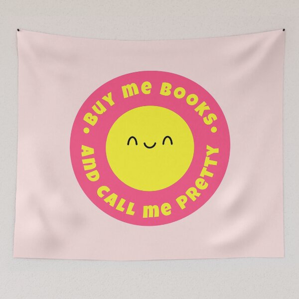 Item preview, Buy me books and call me pretty designed and sold by Neadoodles.