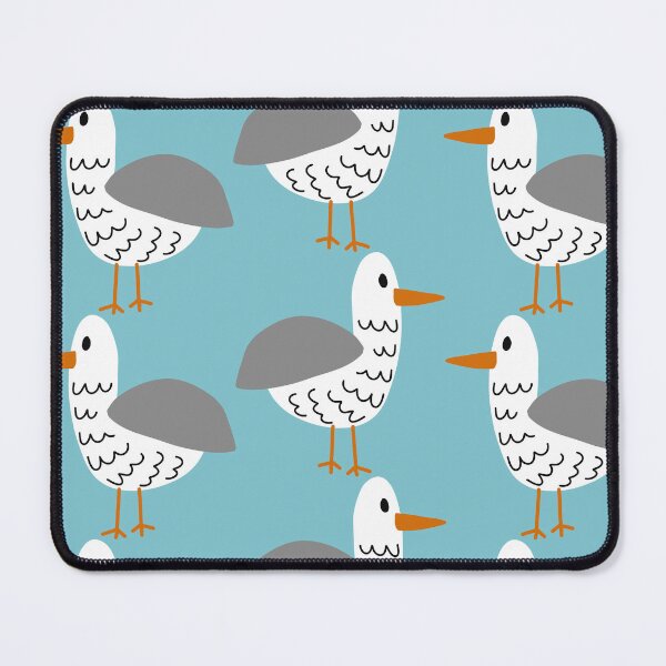Item preview, Seagull Beach Party Pattern (blue) designed and sold by Design Minds Boutique.