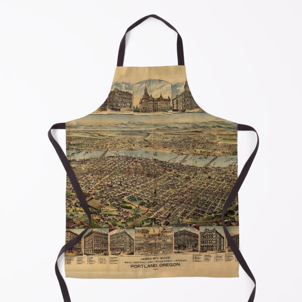 Item preview, Portland, Oregon (1890) designed and sold by allhistory.