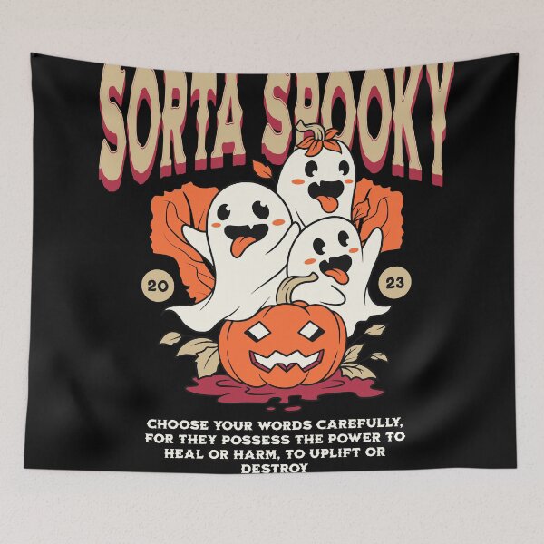 Item preview, Sorta Sweet Sorta Spooky Sticker designed and sold by VelosityPrints.