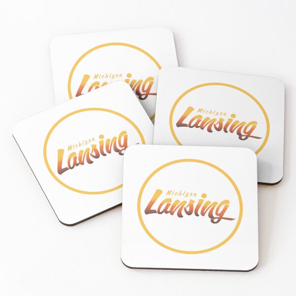 Item preview, Circular and typographic design from lansing michigan designed and sold by Davimonst.
