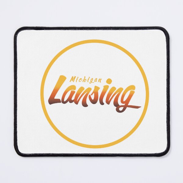 Item preview, Circular and typographic design from lansing michigan designed and sold by Davimonst.