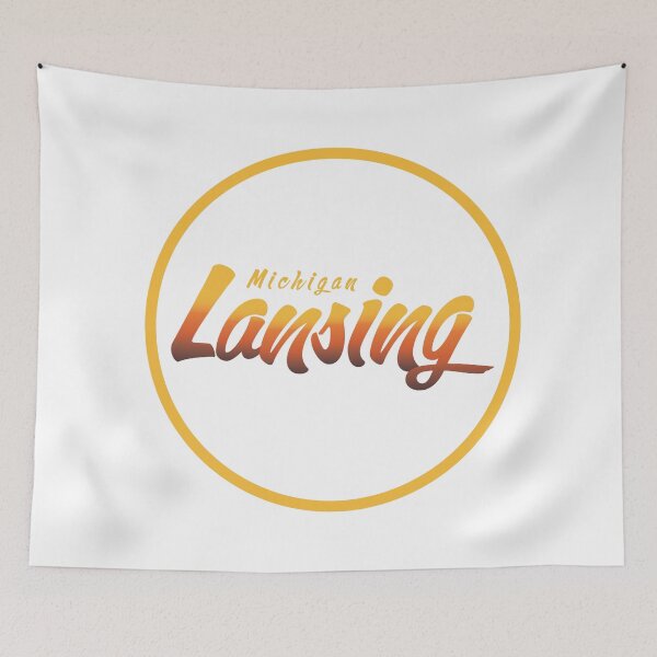 Item preview, Circular and typographic design from lansing michigan designed and sold by Davimonst.