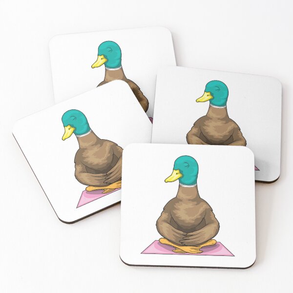 Item preview, Duck Fitness Yoga Meditation designed and sold by Snabdesign84.