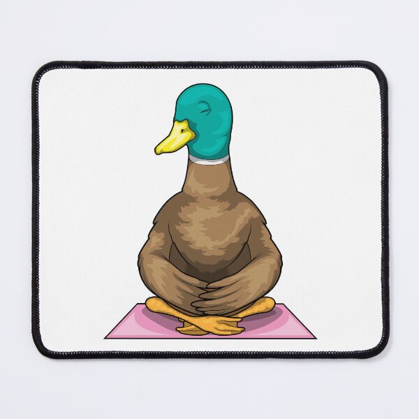 Item preview, Duck Fitness Yoga Meditation designed and sold by Snabdesign84.