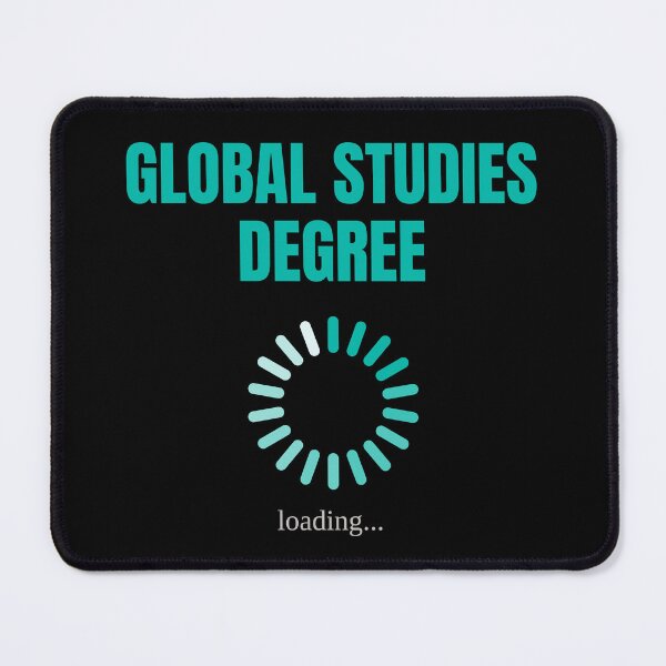 Item preview, Global Studies Degree Loading - aesthetic global studies student graduation designed and sold by dooddles.