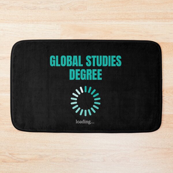 Item preview, Global Studies Degree Loading - aesthetic global studies student graduation designed and sold by dooddles.
