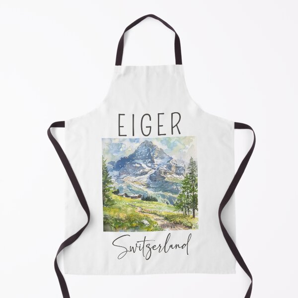 Item preview, Watercolor Design of Eiger - Switzerland designed and sold by Sketch-Shack.