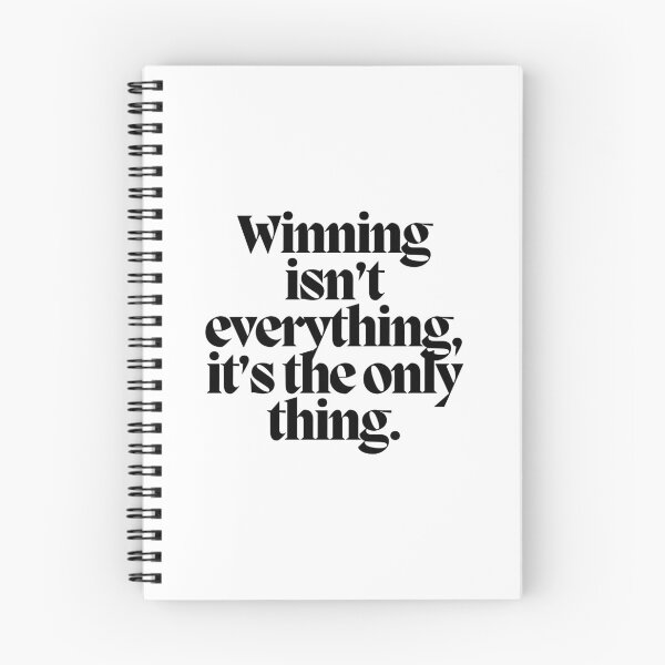 Item preview, Winning isn't everything, it's the only thing.  designed and sold by CharmStudio.