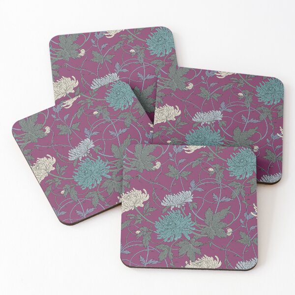 Item preview, Spider Chrysanthemum Magenta designed and sold by MargaretClavell.