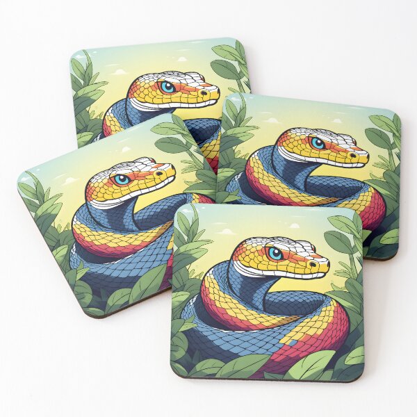Item preview, pixelpos of a Python Snake  designed and sold by PixelPopsShop.