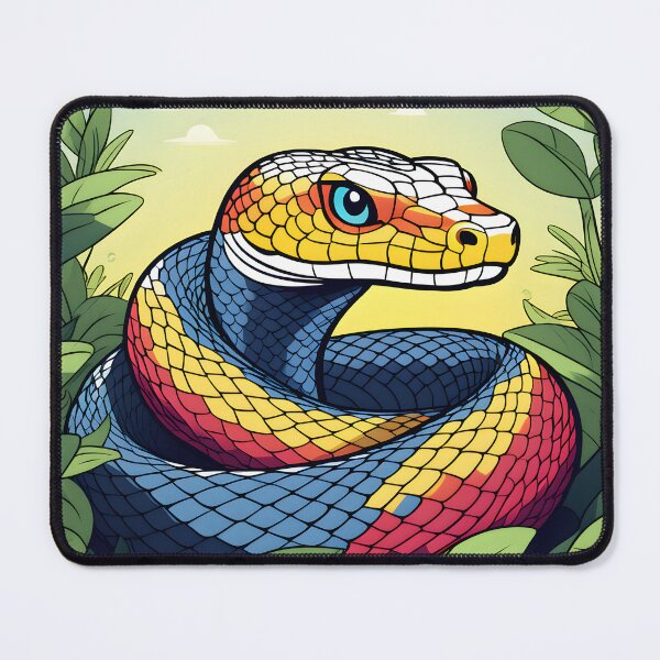 Item preview, pixelpos of a Python Snake designed and sold by PixelPopsShop.