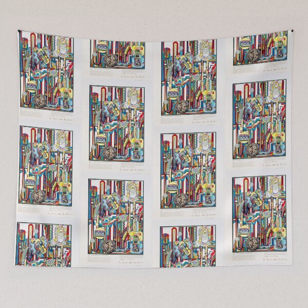 Item preview, Famous Paintings by Eduardo Paolozzi, Eduardo Paolozzi Pop art designed and sold by Bob-Studio.