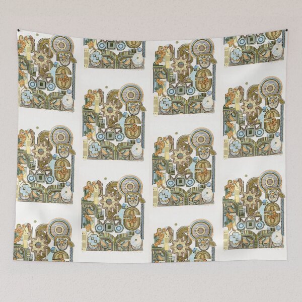 Item preview, Famous Paintings by Eduardo Paolozzi, Eduardo Paolozzi Pop art designed and sold by Bob-Studio.
