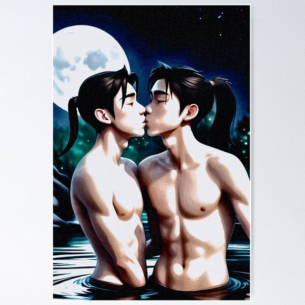 Item preview, young cdrama heroes kiss designed and sold by creepyandcuddly.