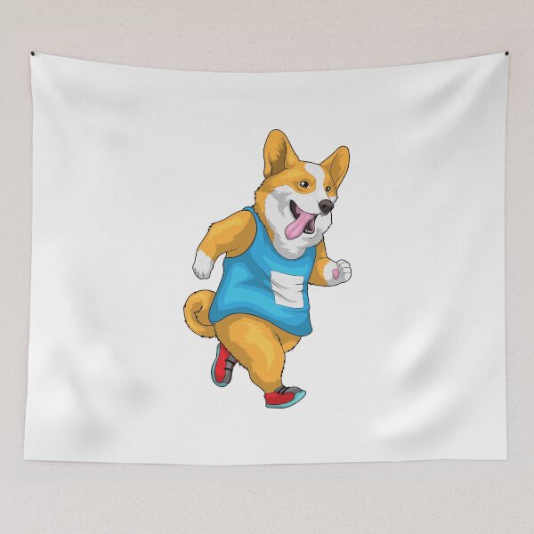 Item preview, Corgi Runner Running Sports designed and sold by Snabdesign84.