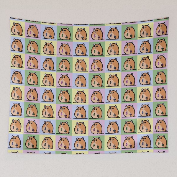 Item preview, Pattern Business Hamster designed and sold by WatershipBound.