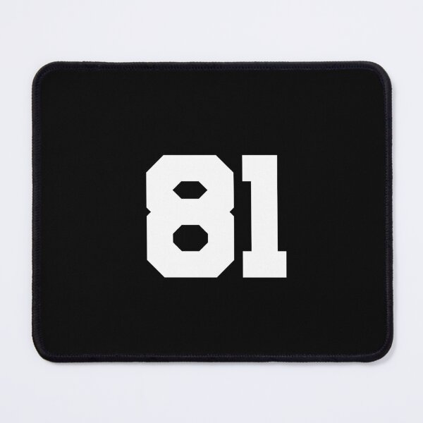Item preview, 81, eighty-one, white, University designed and sold by Numbers-Art.