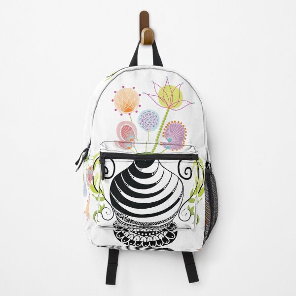 Item preview, Vase and flower doodle  designed and sold by AleFairyland.