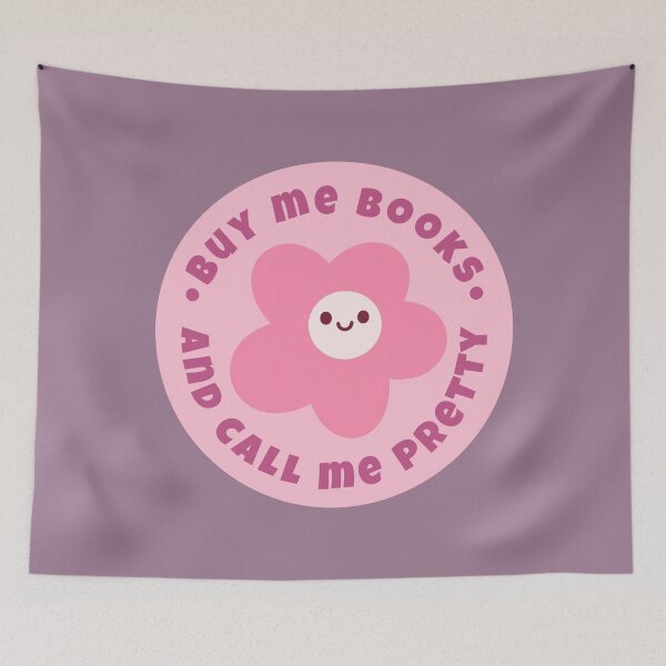Item preview, Buy me books and call me pretty designed and sold by Neadoodles.