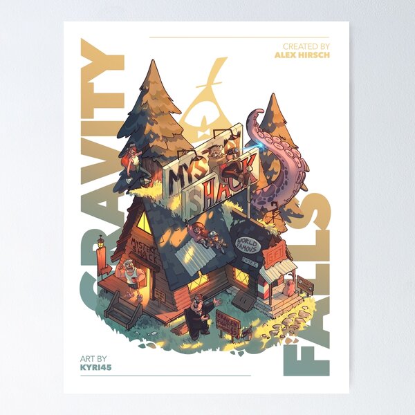 Item preview, Gravity Falls - Fand-Home (white) designed and sold by Kyri45.
