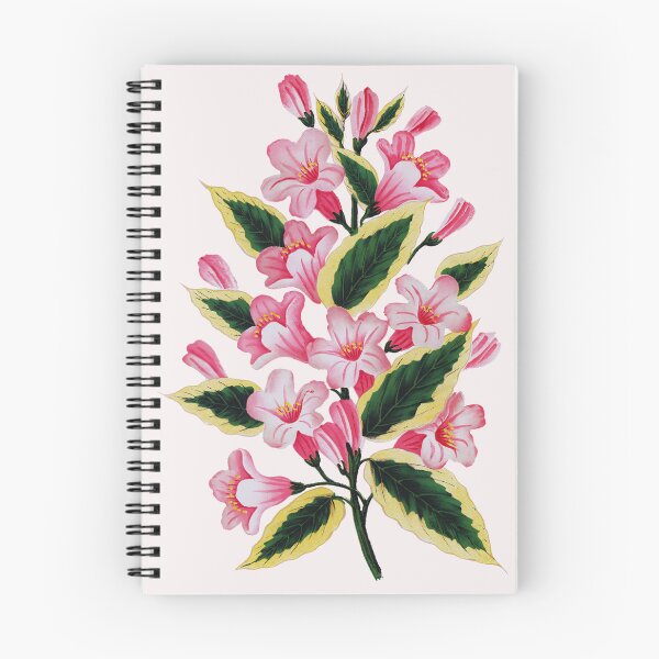 Item preview, Botonical Pink Japanese Flowers designed and sold by Malshiyuki.