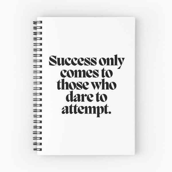 Item preview, Success only comes to those who dare to attempt.  designed and sold by CharmStudio.