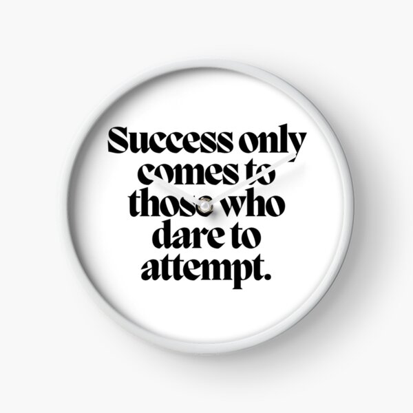 Item preview, Success only comes to those who dare to attempt.  designed and sold by CharmStudio.