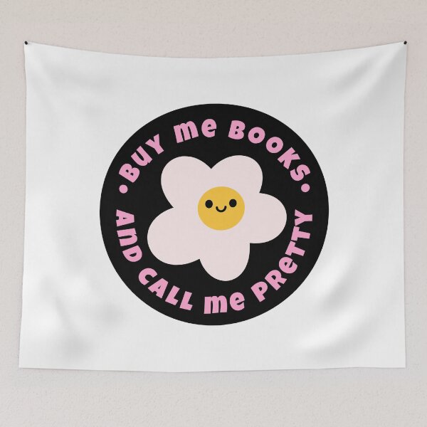 Item preview, Buy me books and call me pretty designed and sold by Neadoodles.